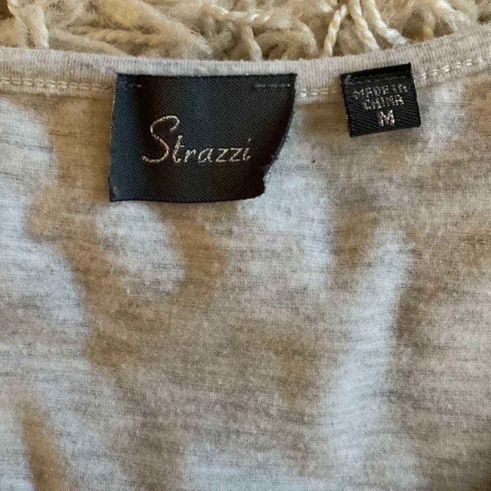 Womens Strazzi cross cross top size medium - Picture 3 of 4